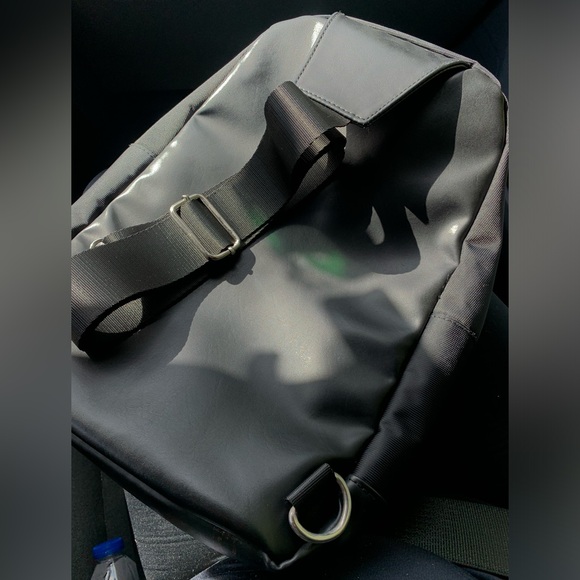 Steve Madden Mini Satchel Backpack in All Black - Picture 5 of 5